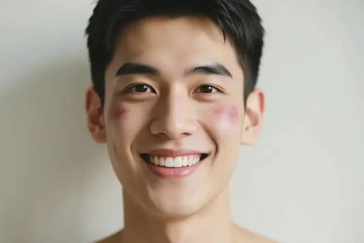 男生臉上出濕疹可以治好嗎(圖3)