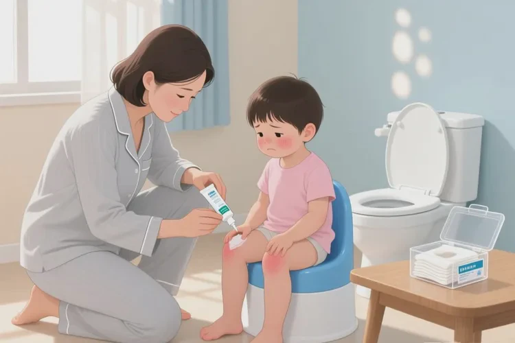 兒童屁股起濕疹可以治愈嗎(圖1)