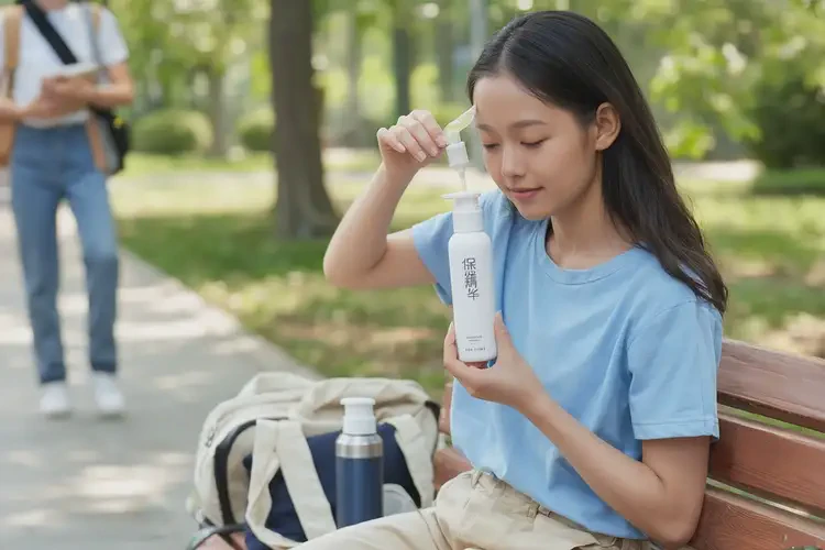 大學(xué)生小腿上出濕疹可以治好嗎(圖1)