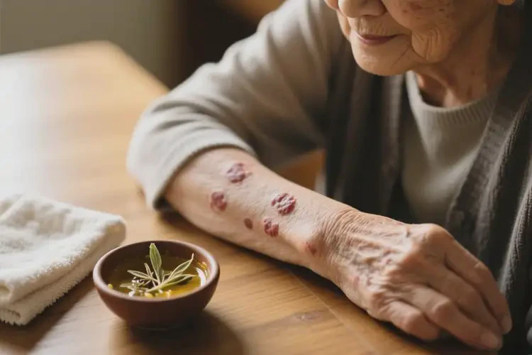 老年人四肢经常起湿疹可以治好吗(图3)