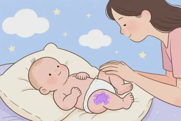 寶寶大腿上出現濕疹可以治好嗎(圖2)