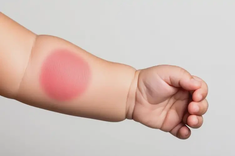 寶寶手臂長濕疹可以治好嗎(圖4)