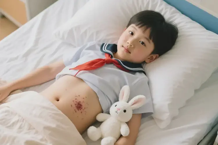 中學(xué)生肚子偶爾長濕疹可不可以根治(圖1)