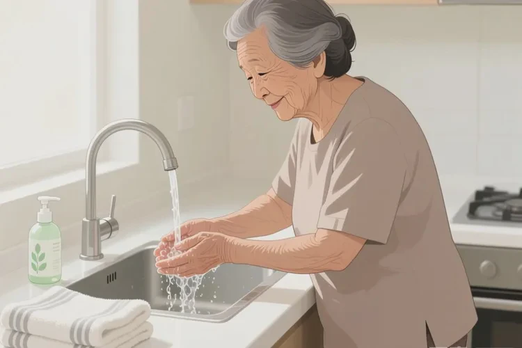 老年人手上容易起濕疹能靠自己自愈嗎(圖1)