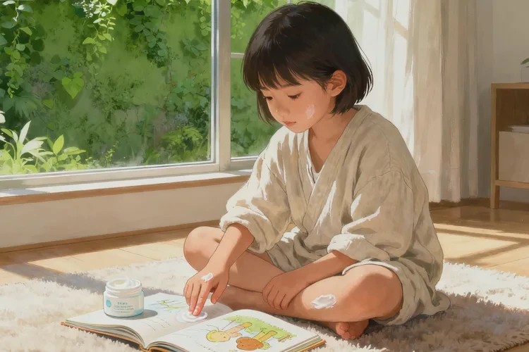 兒童大腿上經(jīng)常起濕疹可以治愈嗎(圖1)