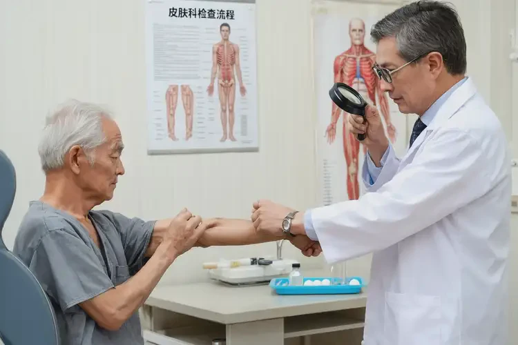 老人手臂容易长湿疹可以治好吗(图4)