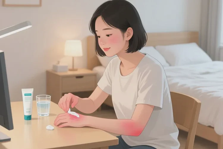 青年人手上容易長濕疹能靠自己自愈嗎(圖1)