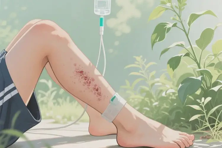 中學(xué)生大腿上長濕疹可不可以根治(圖2)