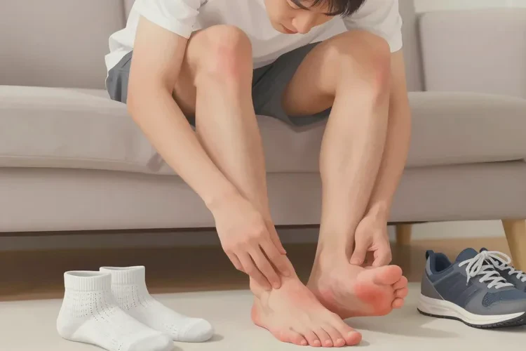 男人脚上经常起湿疹能靠自己自愈吗(图1)