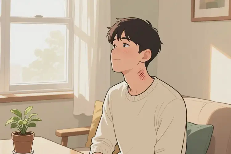 青年人脖子上容易長濕疹可不可以根治(圖2)