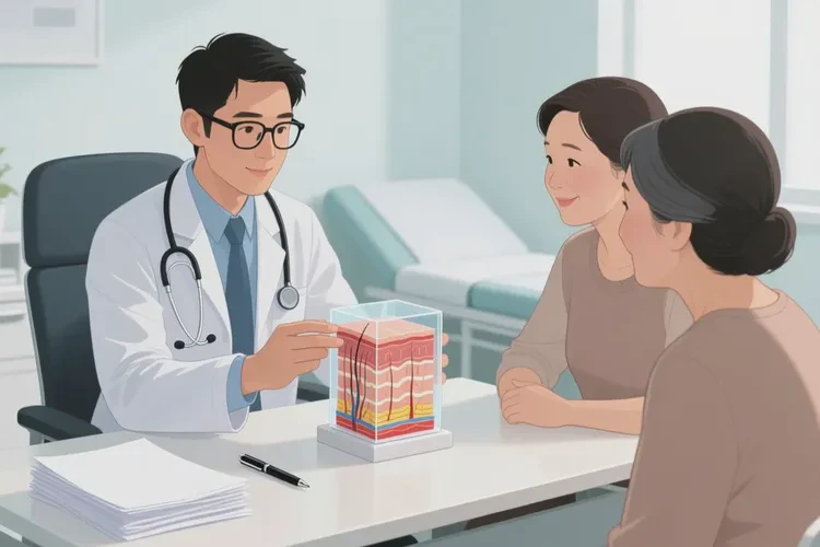 少兒面部長濕疹可以治愈嗎(圖2)