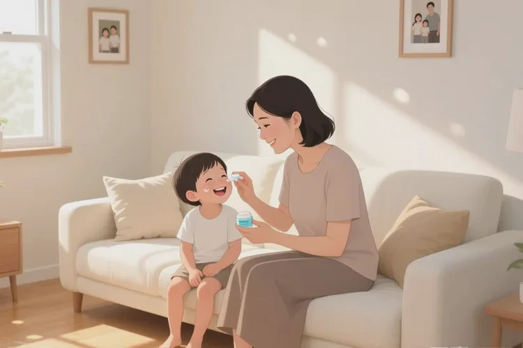 兒童手臂上容易長(zhǎng)濕疹可以治愈嗎(圖1)