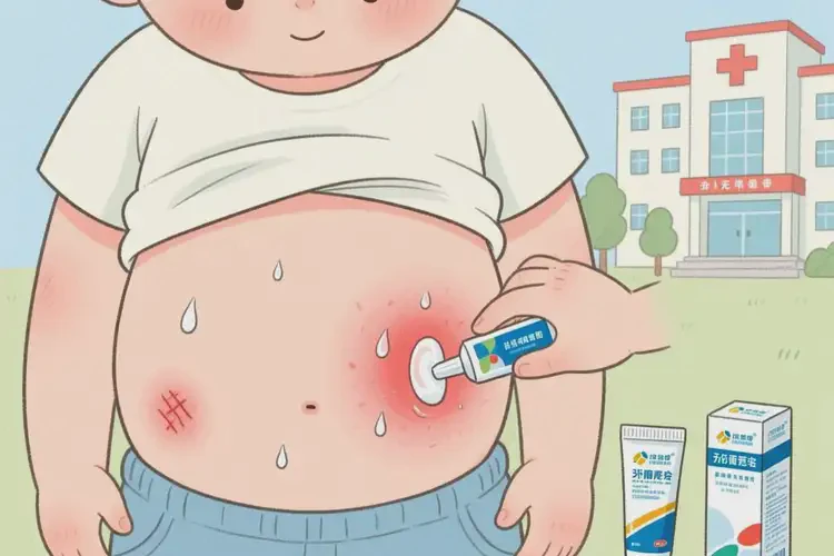 兒童肚子上容易起濕疹可以治好嗎(圖3)