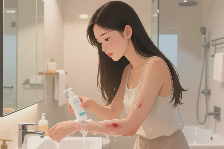 青年人身上有濕疹能靠自己自愈嗎(圖1)