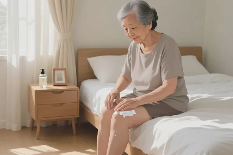 高齡老人大腿偶爾起濕疹能靠自己自愈嗎(圖1)