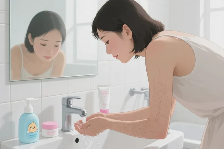 哺乳期媽媽手臂上有濕疹能靠自己自愈嗎(圖1)