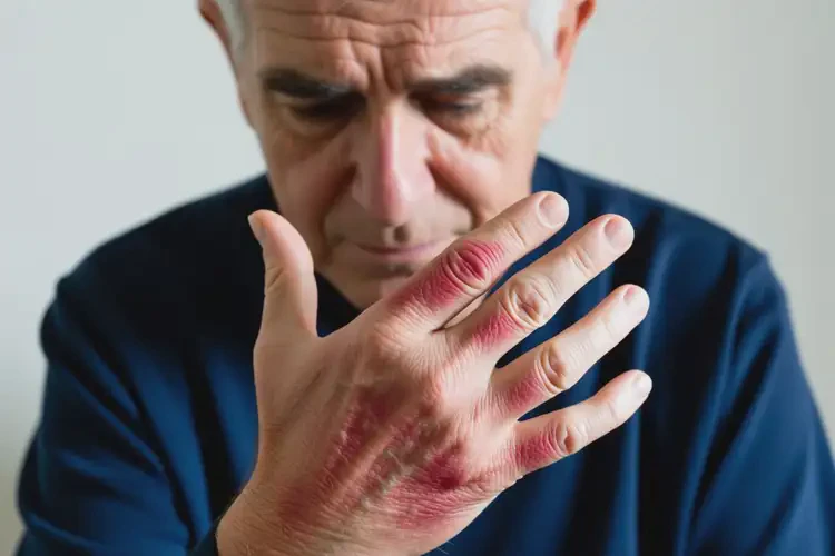 老人身上偶爾長濕疹可以治好嗎(圖1)