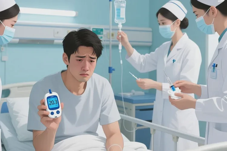 28歲空腹血糖20.3是怎么回事(圖1)