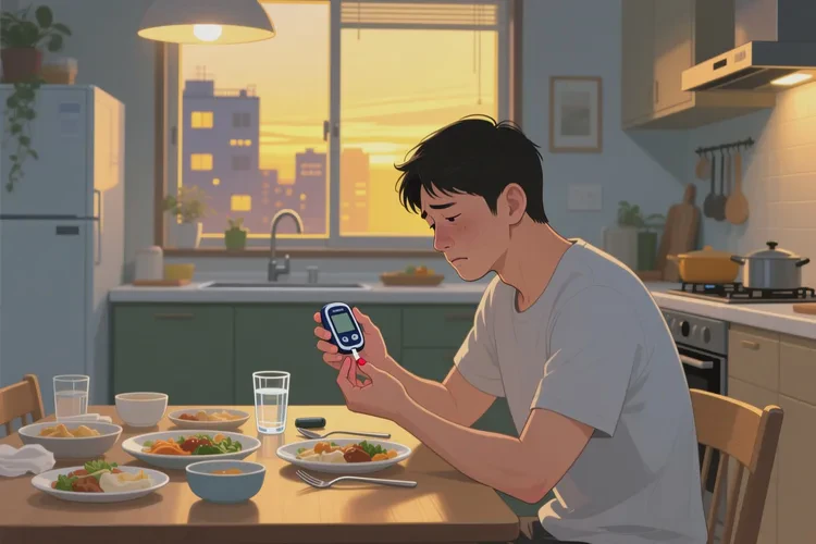 28岁晚餐血糖26.8是怎么回事(图1)