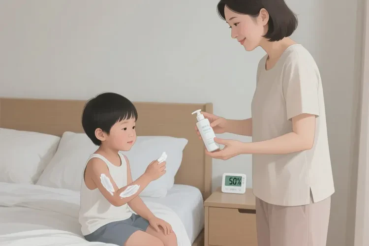 孩子手臂上經(jīng)常長(zhǎng)濕疹可以治愈嗎(圖1)