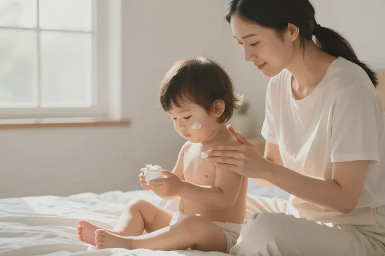 儿童全身经常起湿疹可以治愈吗(图1)