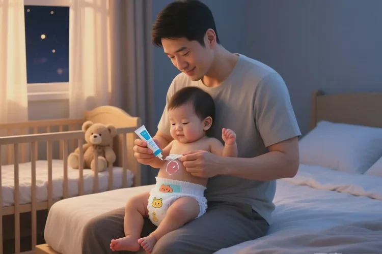 孩子屁股上容易長濕疹可以治愈嗎(圖1)