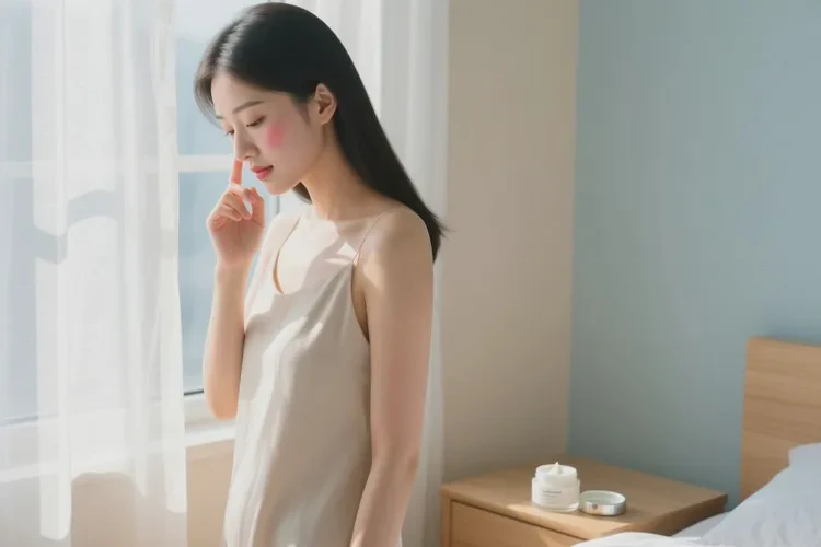 女人臉上容易起濕疹能靠自己自愈嗎(圖2)