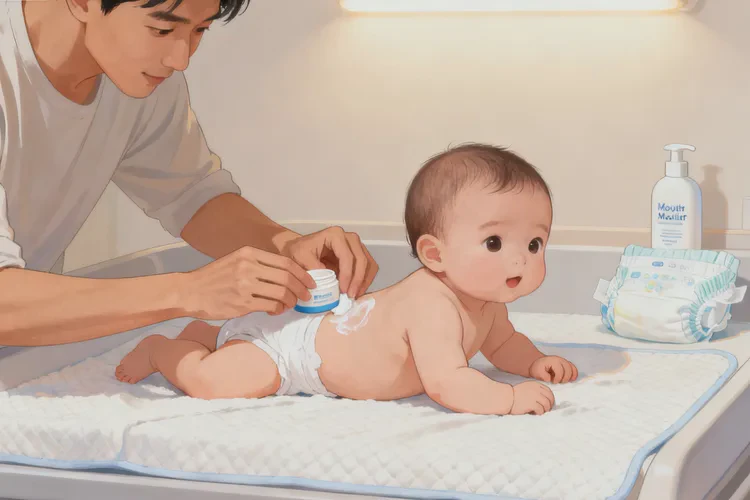 嬰兒屁股上經(jīng)常起濕疹可以治愈嗎(圖2)