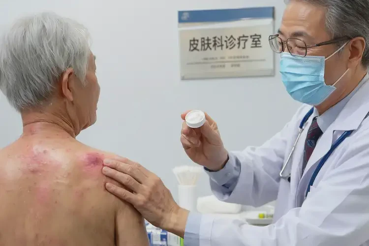 老年人脖子經(jīng)常起濕疹可以治好嗎(圖3)