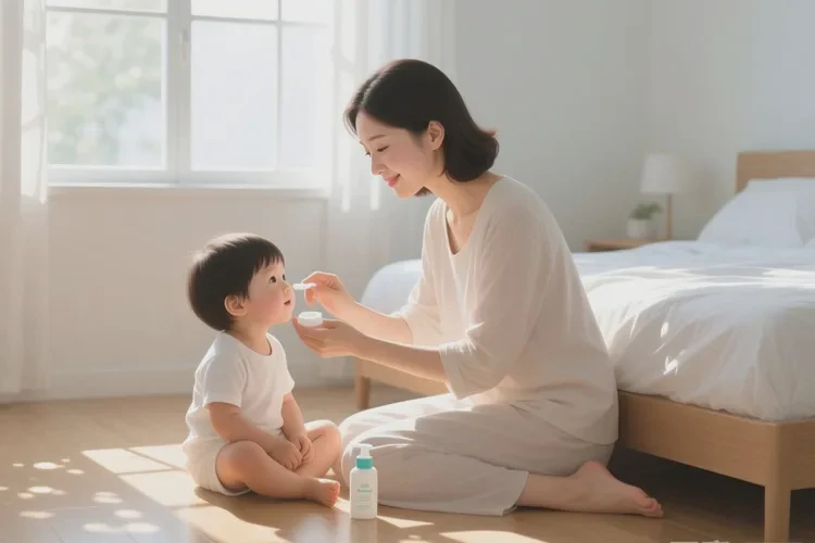 兒童大腿上長(zhǎng)濕疹可以治愈嗎(圖1)