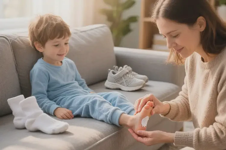 兒童腳上偶爾長(zhǎng)濕疹可以治好嗎(圖3)