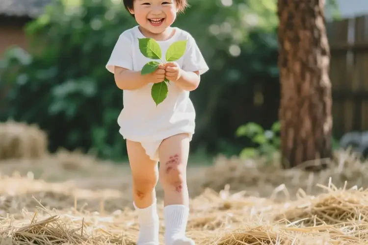 少兒小腿出現(xiàn)濕疹可以治好嗎(圖1)