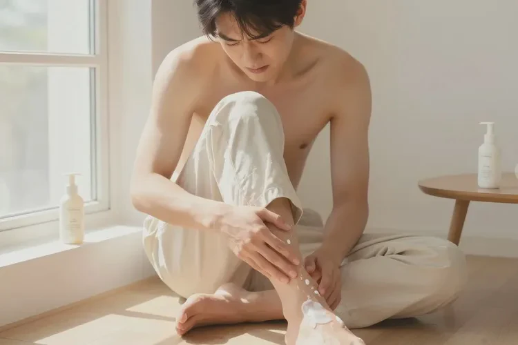 青年人小腿偶爾長濕疹能靠自己自愈嗎(圖1)