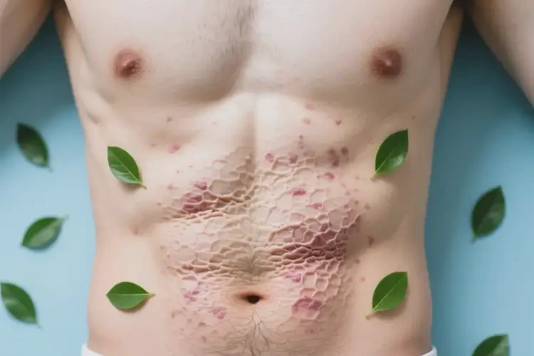 男生肚子容易長(zhǎng)濕疹可不可以根治(圖3)