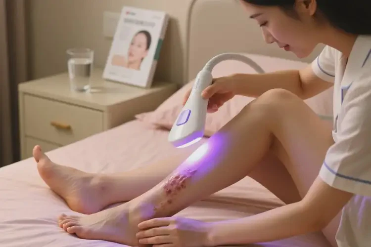 女生腳上經(jīng)常起濕疹可以治好嗎(圖1)