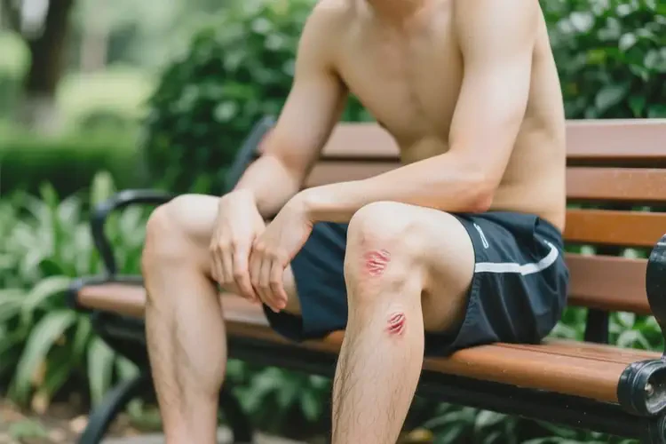 男生小腿偶爾長濕疹可以治好嗎(圖1)