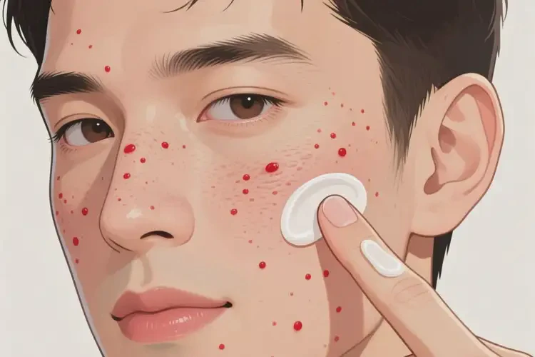 男生面部偶爾起濕疹可以治好嗎(圖1)