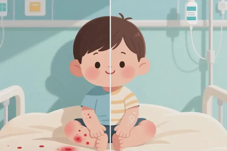 小孩屁股長濕疹可以治好嗎(圖1)