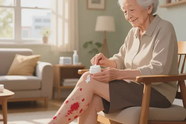 老年人小腿長(zhǎng)濕疹可以治好嗎(圖4)