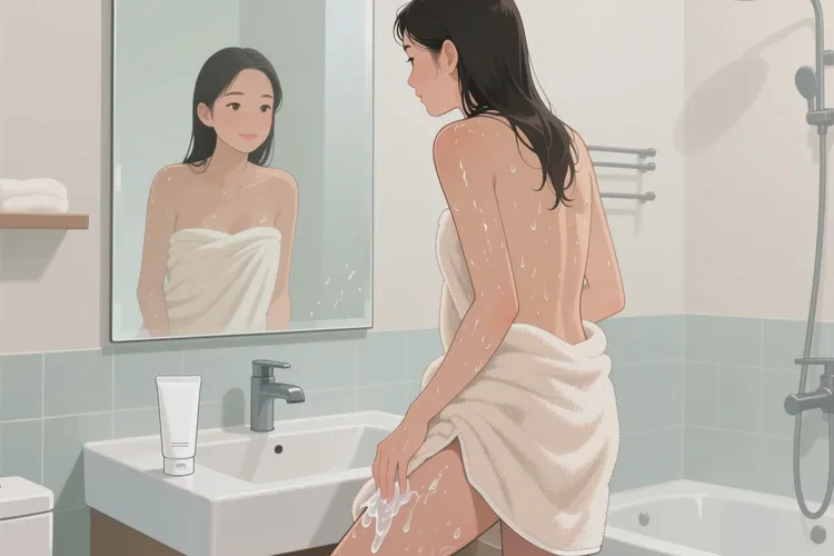 女人大腿上偶爾長濕疹能靠自己自愈嗎(圖2)