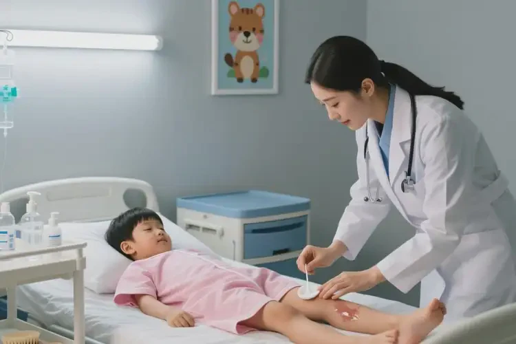 兒童身上有濕疹可以治好嗎(圖2)