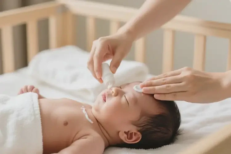 新生兒脖子容易長濕疹可以治好嗎(圖4)