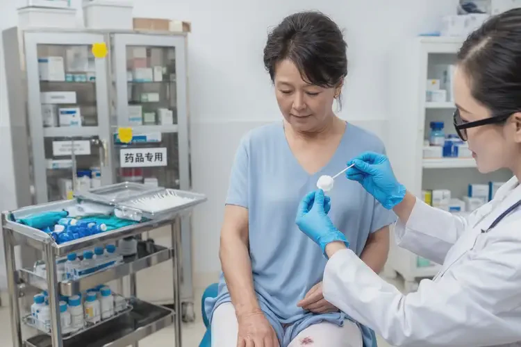 女人屁股上容易長濕疹不管它會自己自愈嗎(圖1)