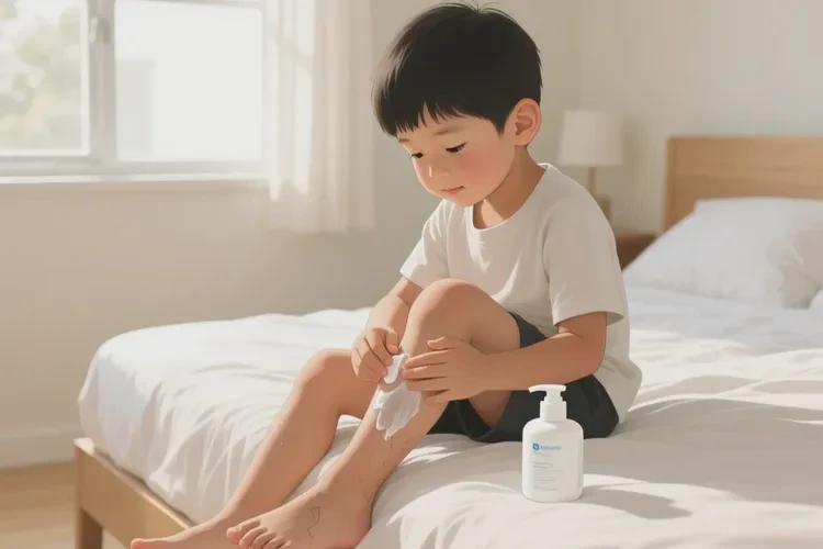 小學(xué)生小腿上經(jīng)常起濕疹能靠自己自愈嗎(圖1)