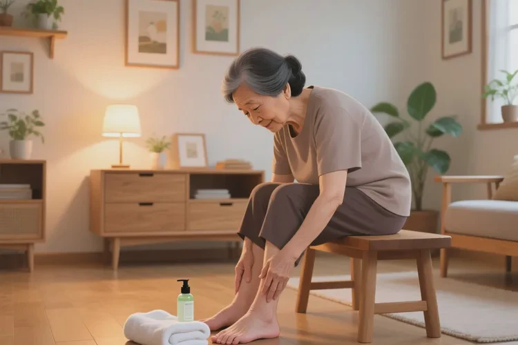 老年人脚上经常长湿疹能靠自己自愈吗(图1)