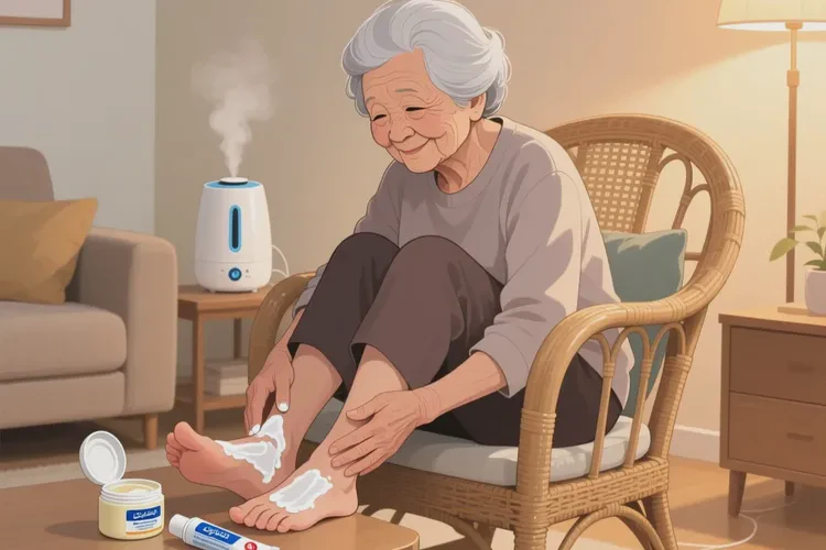 高齡老人腳上容易長(zhǎng)濕疹能靠自己自愈嗎(圖1)