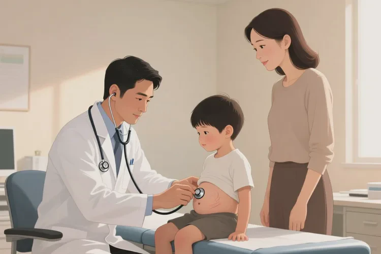 孩子肚子经常长湿疹可以治愈吗(图3)