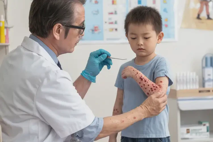 孩子身上容易起湿疹可以治好吗(图4)