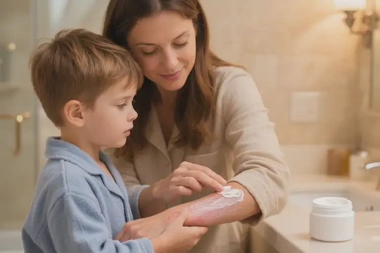 兒童大腿偶爾起濕疹可以治好嗎(圖4)