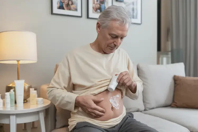 老人肚子上經(jīng)常長濕疹可以治好嗎(圖3)